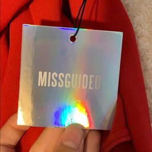 Missguided Dresses - Missguided Red Dress NEW WITH TAGS Missguided Dresses - Missguided Red Dress NEW WITH TAGS